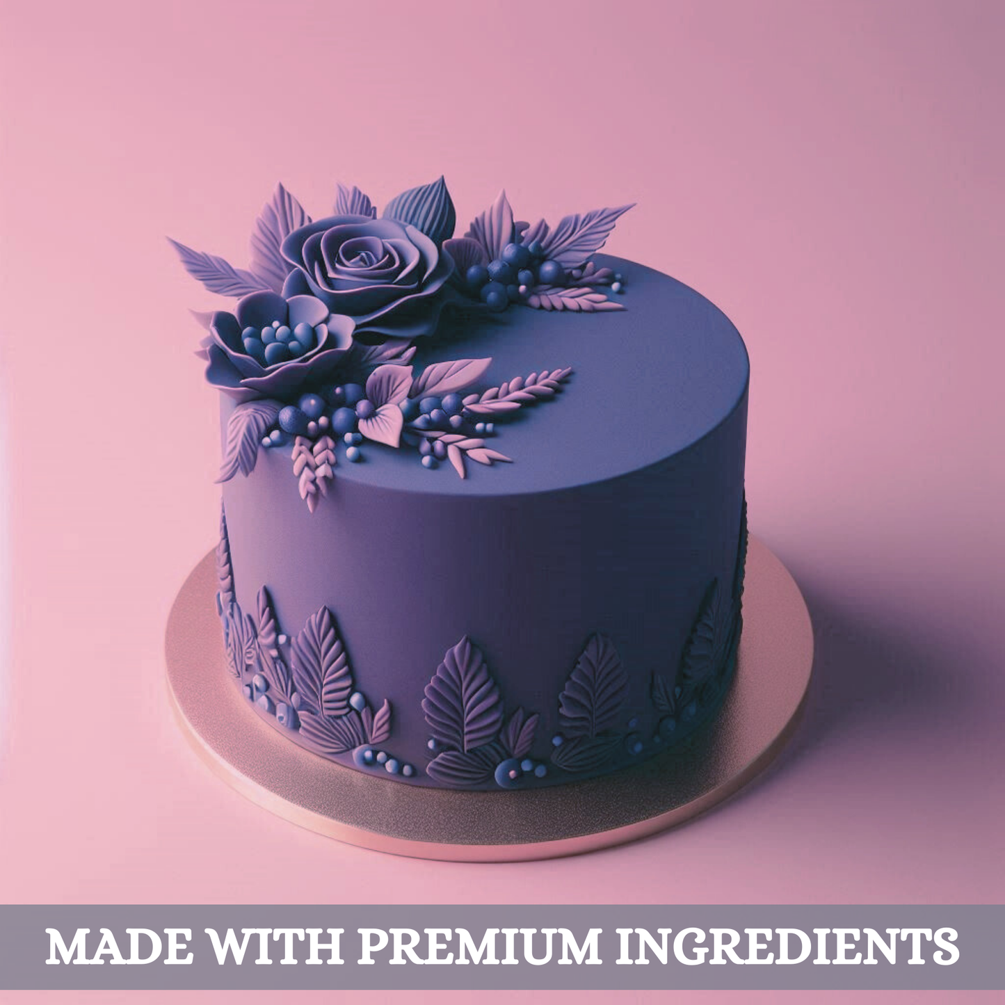 Electric Purple Fondant | Edible Sugarpaste 1 Kg