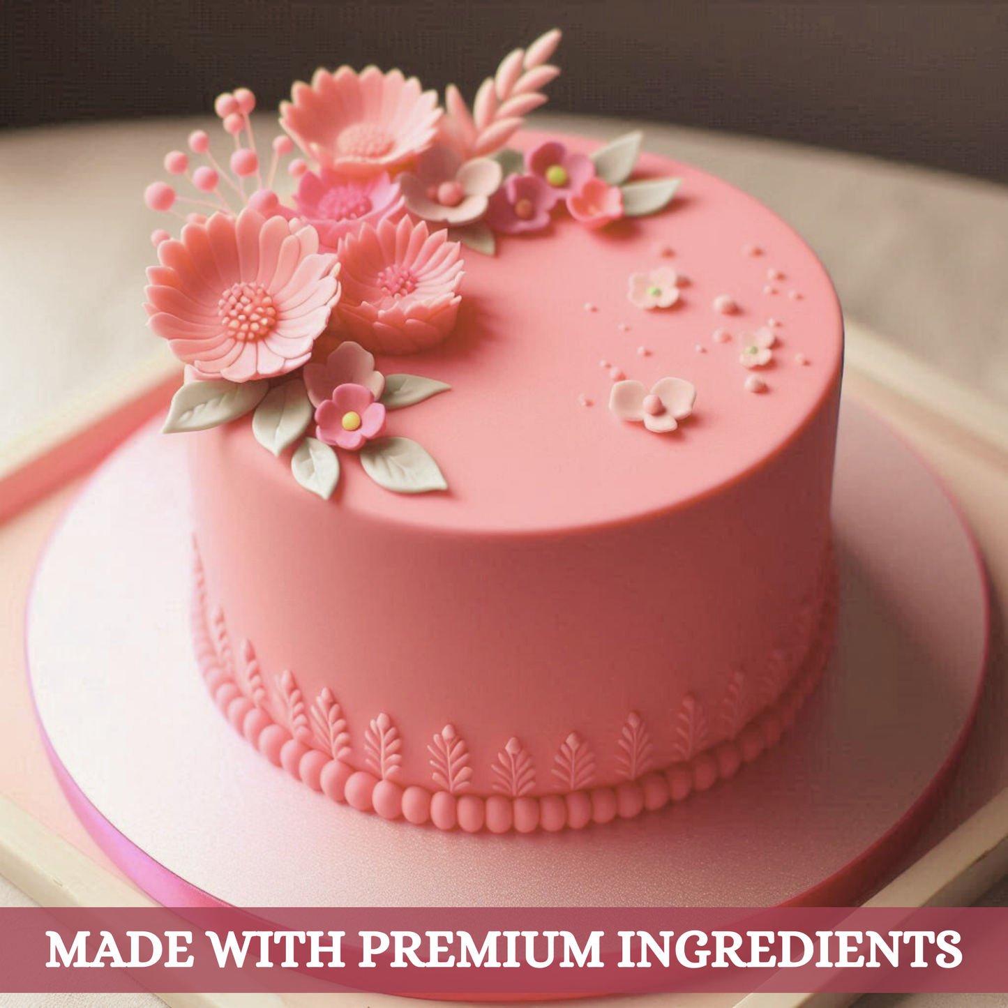 Old Rose Fondant | Edible Sugarpaste 1 Kg