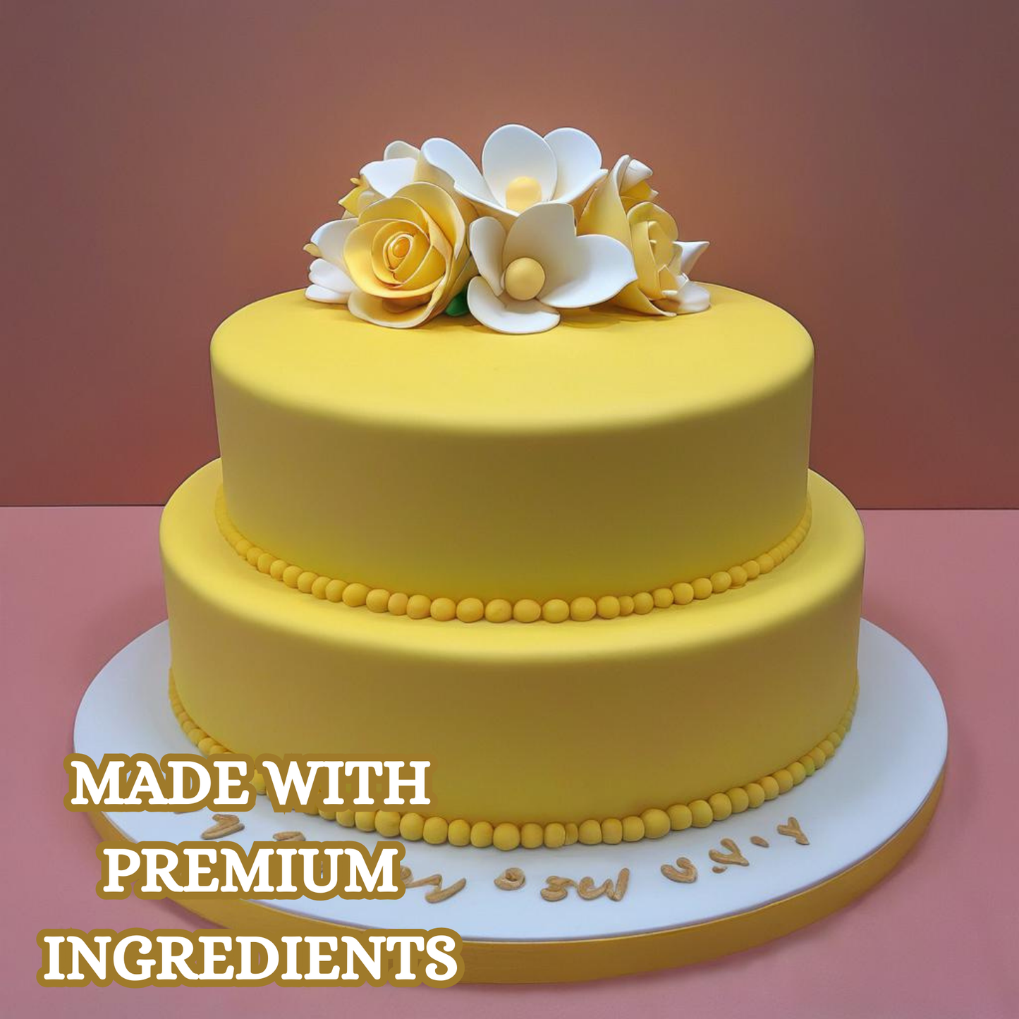 Confect Yellow Sugarpaste 250 Gms