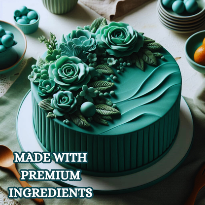 Confect Emerald Green Sugarpaste 250 Gms