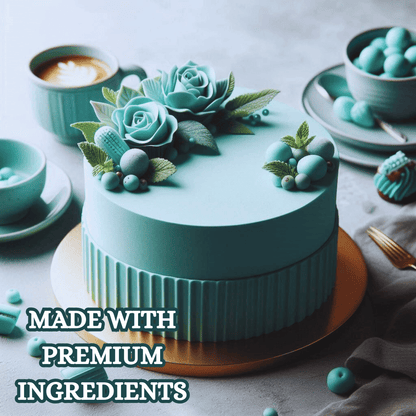 Confect Teal Sugarpaste 250 Gms