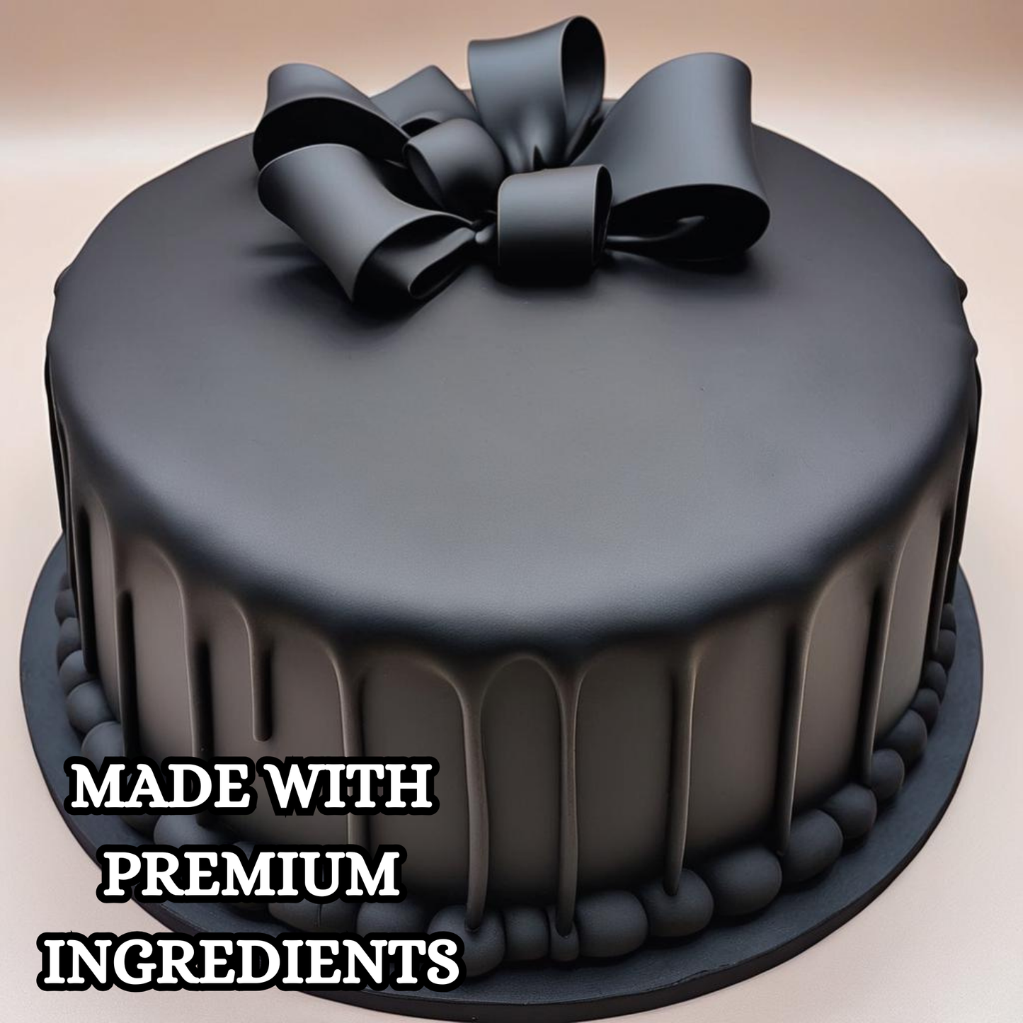 Confect Black Sugarpaste 250 Gms