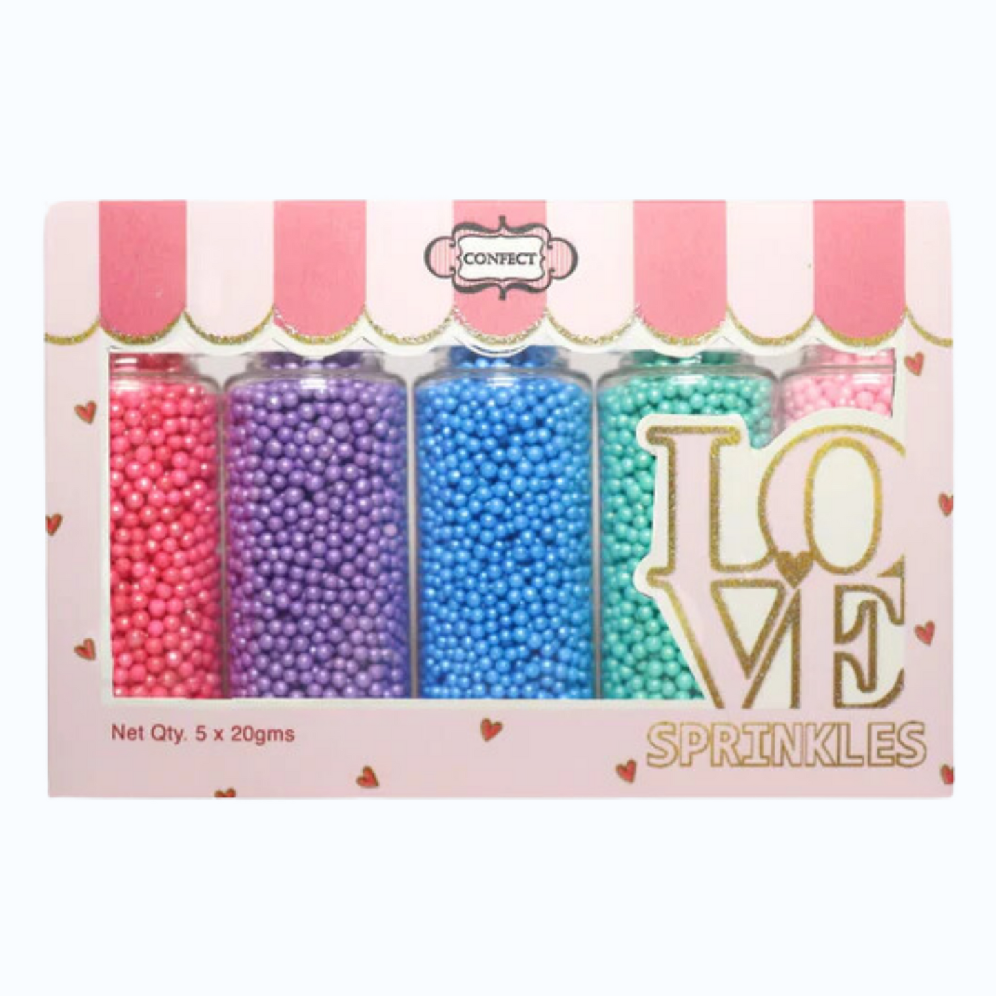 Confect Funky Disco Balls Assorted Sprinkles (DB-06) - 100Gms