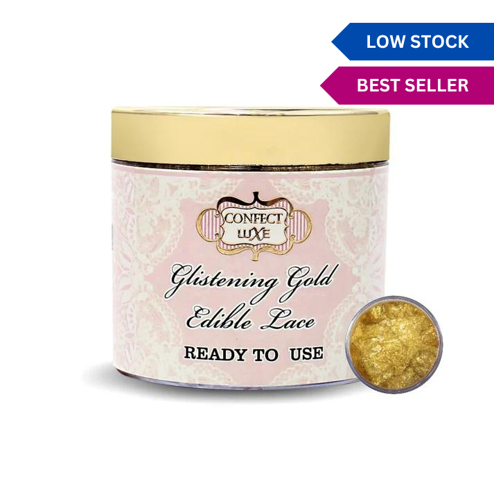 Glistening Gold | Edible Lace 100 Gms