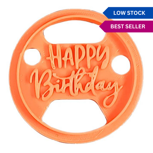 Celebration Stencils Toppers Cutters | Celebration Topper Cutter (Happy Birthday 01)