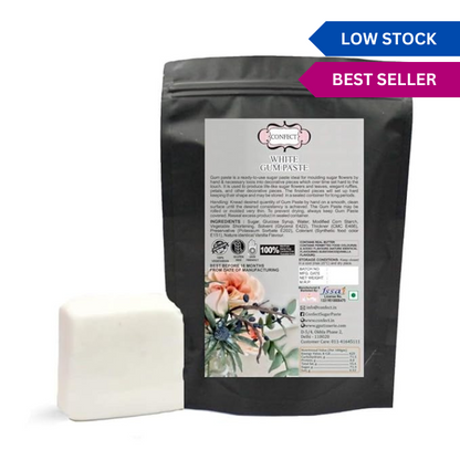 White | Edible Gum paste 1 Kg