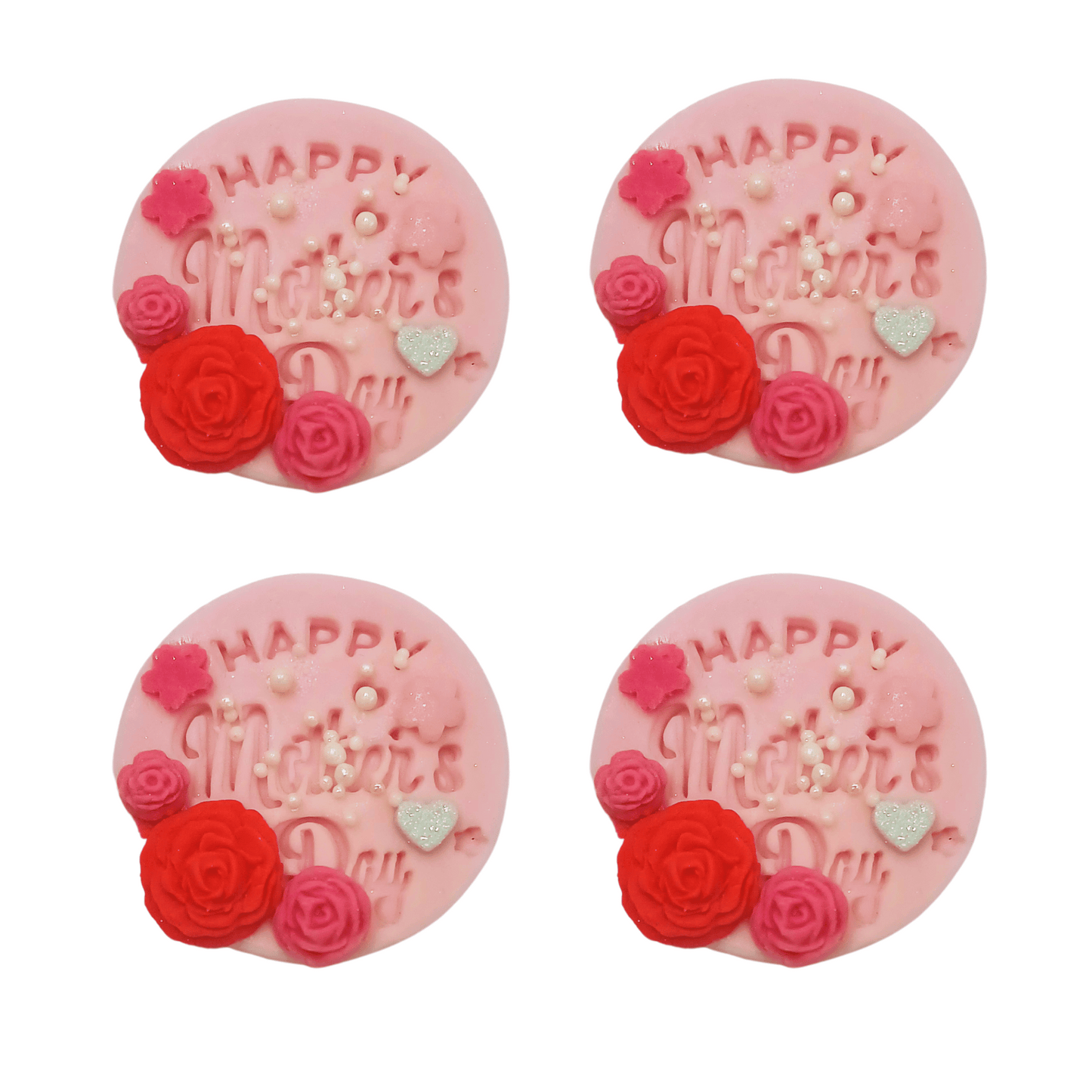 Confect Mother's Day Toppers for Cakes & Cupcakes | Cake Decorations Supplies - 100Gms (Mday-Topper-05)