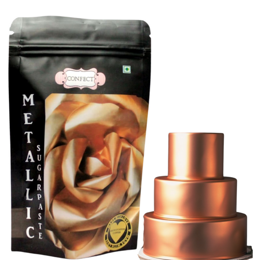 Confect Rose Gold Sugar Paste 900 Gms