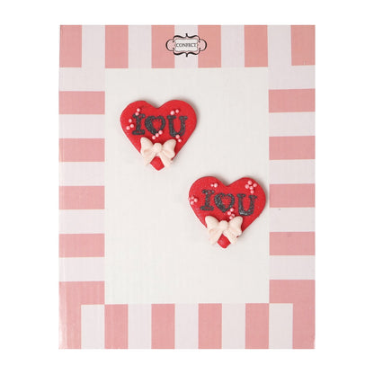 Valentine I love you cake & cupcake topper VT 006 60 gms