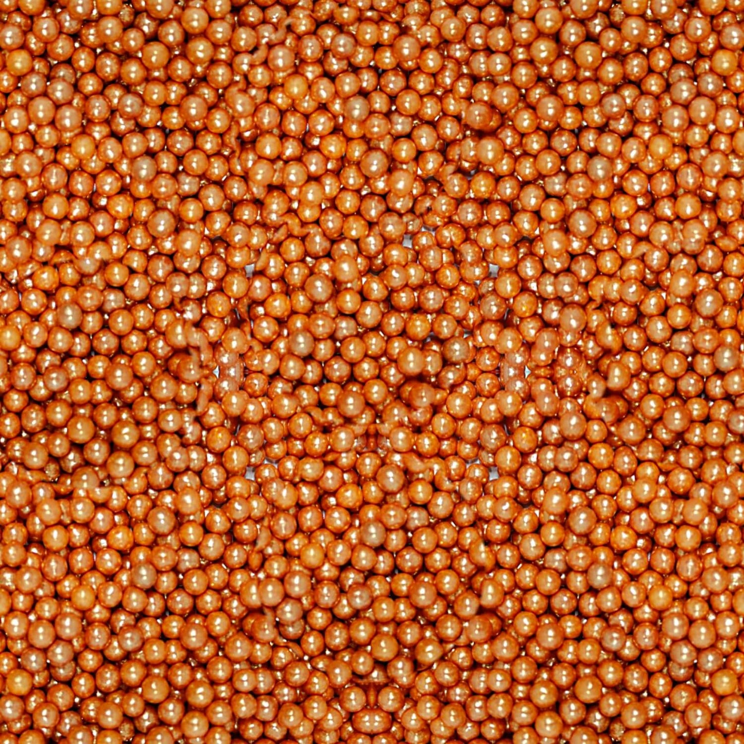 Orange Disco Balls Sprinkles 5 MM 120 Gms