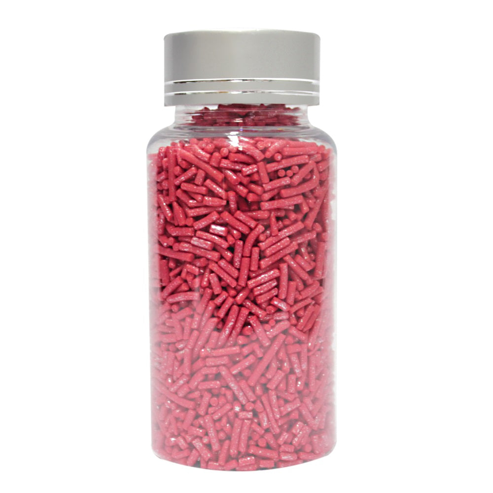 Red Vermicelli Sprinkles 90 Gms